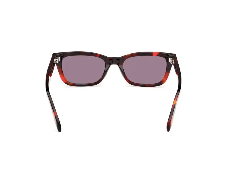 Adidas Unisex OR0117 54A Occhiali da sole Acetato Havana Fumo Squadrata Normale miniatura 3
