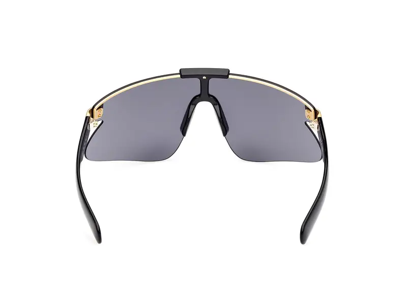 Adidas Unisex OR0121 01C Occhiali da sole Iniettato Nero Fumo Maschera Normale miniatura 3