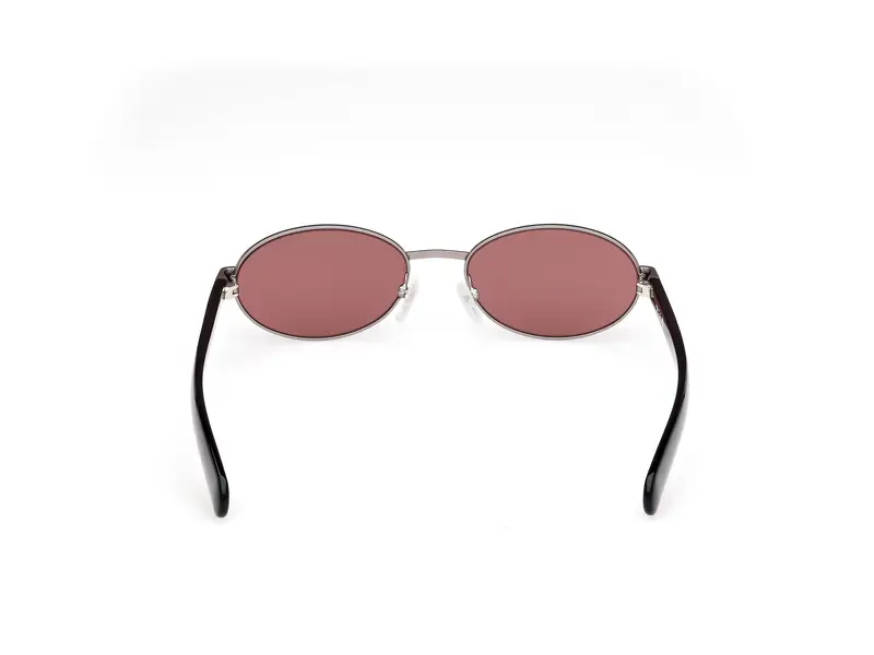 Adidas Unisex OR0123 15S Occhiali da sole Metallo Rutenio Bordeaux Rotonda Normale miniatura 3