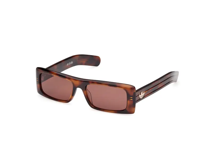 Adidas Unisex OR0124 52E Occhiali da sole Acetato   Squadrata Normale