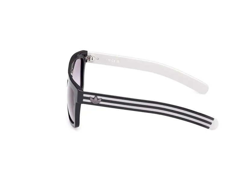 Adidas Unisex OR0127 20B Occhiali da sole Acetato Grigio Fumo Squadrata Normale miniatura 2