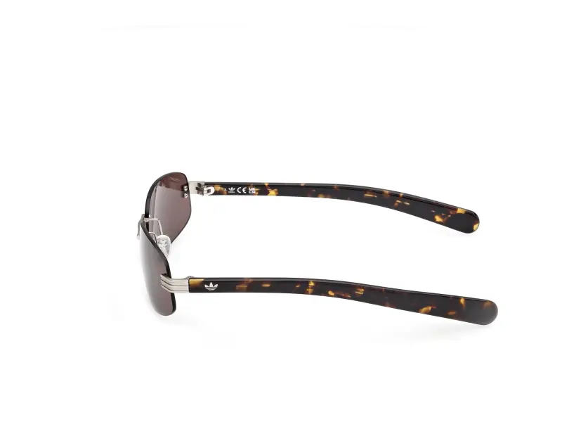 Unisex OR0130 17E Occhiali da sole Metallo Palladio Marrone Squadrata Normale miniatura 3