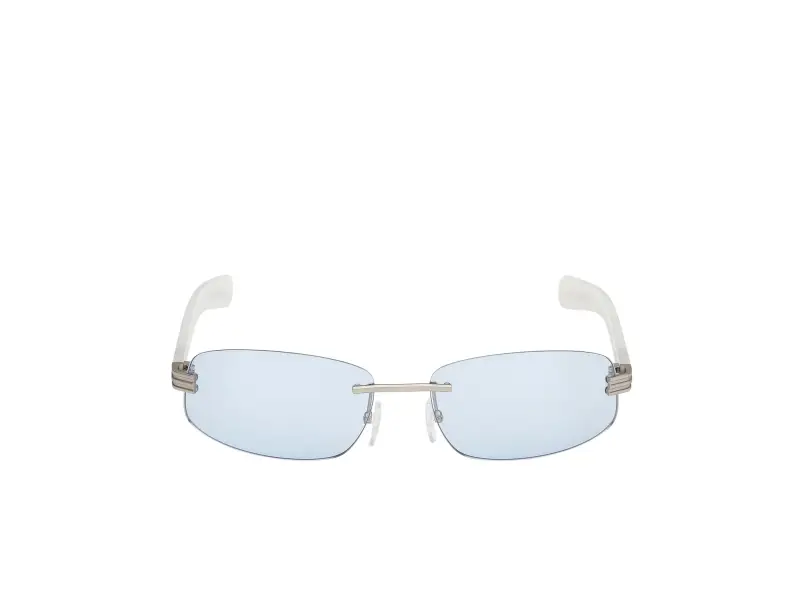 Unisex OR0130 17V Occhiali da sole Metallo Palladio Blu Squadrata Fotocromatiche miniatura 2