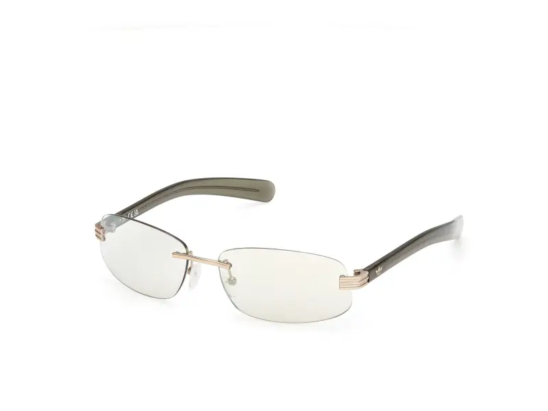 Unisex OR0130 32C Occhiali da sole Metallo Oro Fumo Squadrata Normale