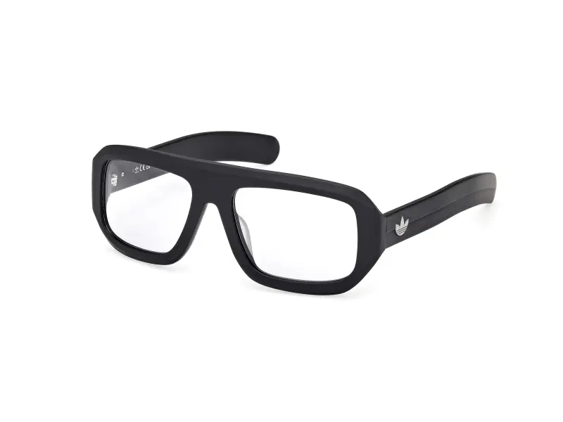 Unisex OR0131 02A Occhiali da sole Acetato Nero Fumo Squadrata Fotocromatiche