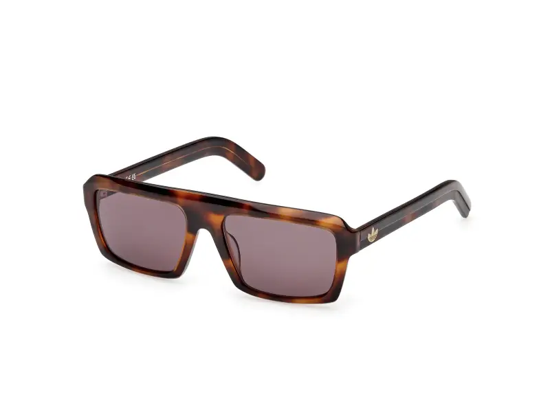 Unisex OR0133 52E Occhiali da sole Acetato Havana Marrone Squadrata Normale