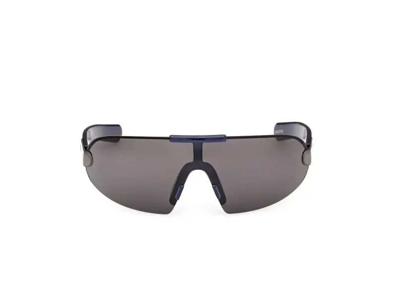 Unisex OR0135 90A Occhiali da sole Metallo Blu Marrone Maschera Normale miniatura 2