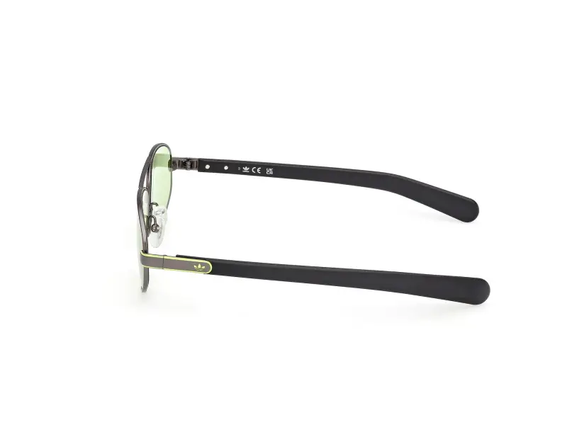 Unisex OR0137 09N Occhiali da sole Metallo Canna di fucile Verde Squadrata Fotocromatiche miniatura 3