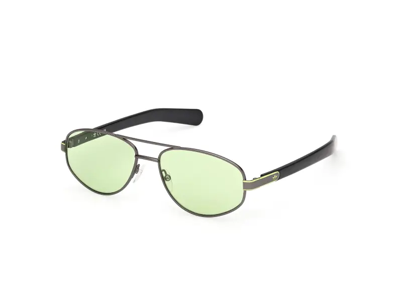 Unisex OR0137 09N Occhiali da sole Metallo Canna di fucile Verde Squadrata Fotocromatiche