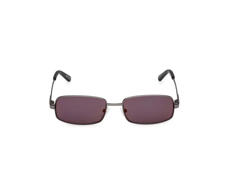 Unisex OR0138 09U Occhiali da sole Metallo Canna di fucile Bordeaux Squadrata Normale miniatura 2