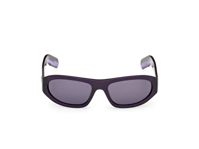Unisex OR0139 81Y Occhiali da sole Acetato Viola Viola Rotonda Normale miniatura 2