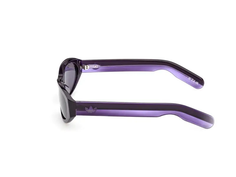 Unisex OR0139 81Y Occhiali da sole Acetato Viola Viola Rotonda Normale miniatura 3