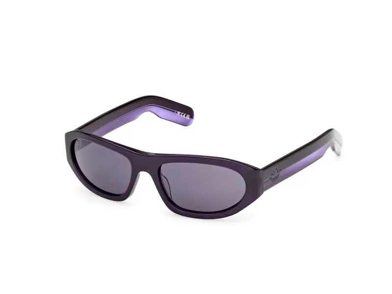 Unisex OR0139 81Y Occhiali da sole Acetato Viola Viola Rotonda Normale