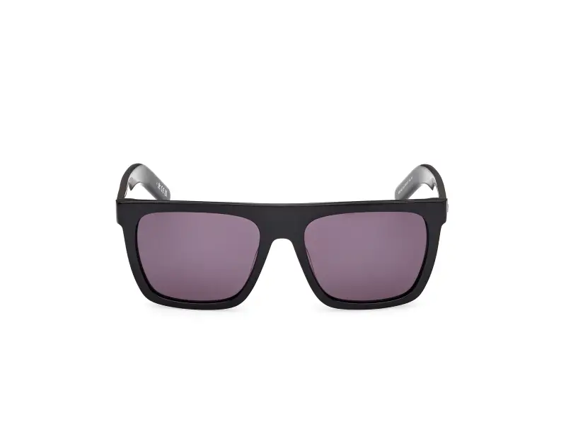 Unisex OR0140 01A Occhiali da sole Acetato Nero Verde Squadrata Normale miniatura 2