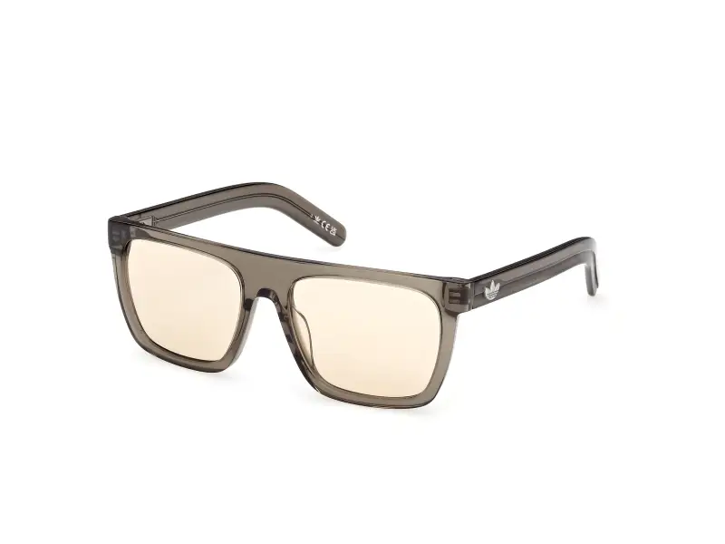Unisex OR0140 51E Occhiali da sole Acetato Grigio Marrone Squadrata Fotocromatiche