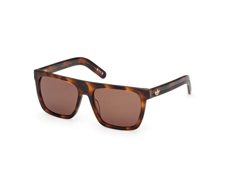 Unisex OR0140 52E Occhiali da sole Acetato Havana Marrone Squadrata Normale