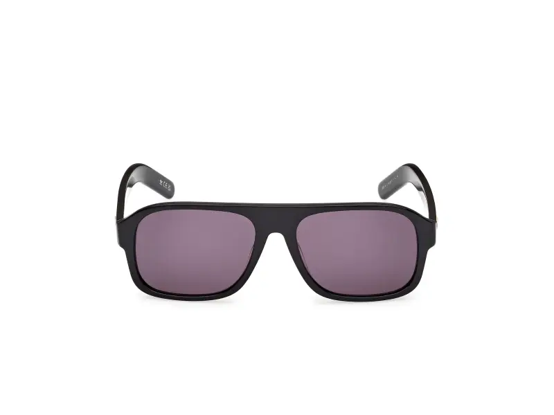 Unisex OR0141 01A Occhiali da sole Acetato Nero Fumo Pilot Normale miniatura 2