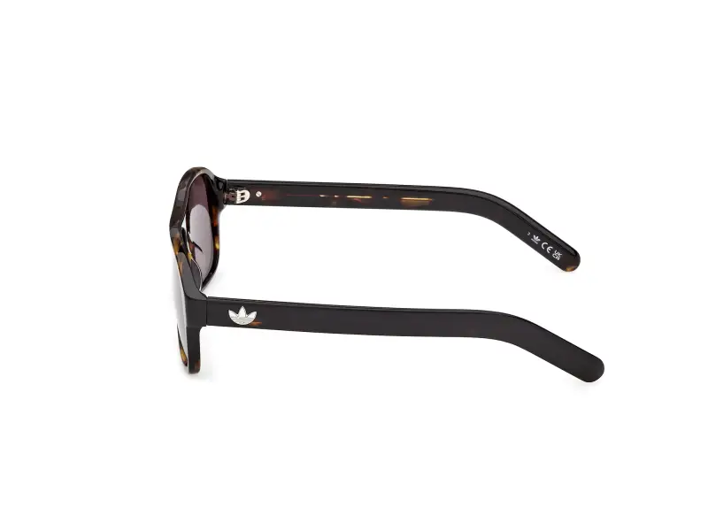 Unisex OR0141 52E Occhiali da sole Acetato Havana Marrone Pilot Normale miniatura 3
