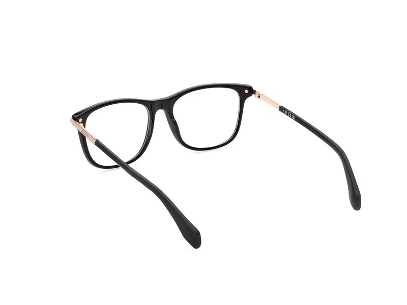 Adidas Unisex OR5072 1 Montature da vista Acetato Nero Squadrata Normale miniatura 3