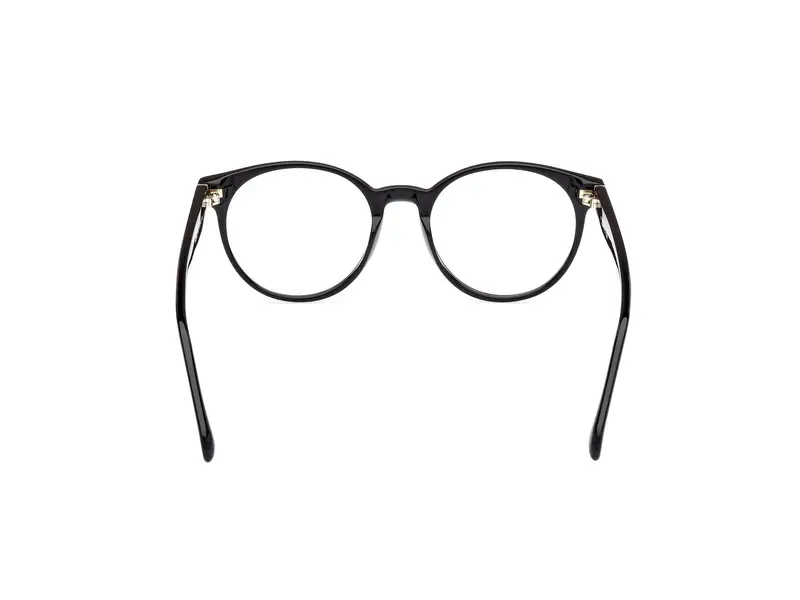 Adidas Unisex OR5085 1 Montature da vista Acetato Nero Rotonda Normale miniatura 3