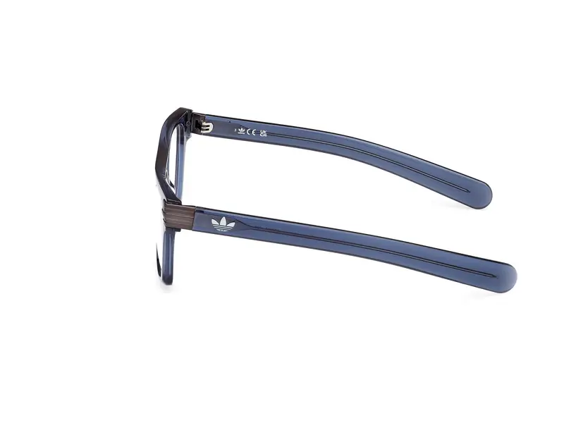 Adidas Unisex OR5103 92 Montature da vista Acetato Blu Squadrata Normale miniatura 2