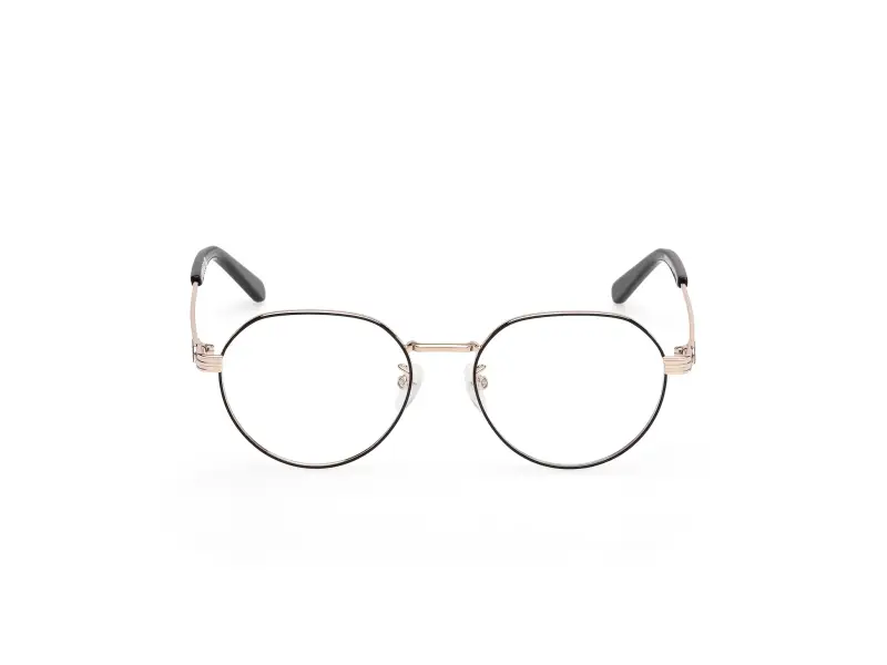 Unisex OR5122-H 028 Montature da vista Metallo Nero Rotonda Normale miniatura 2