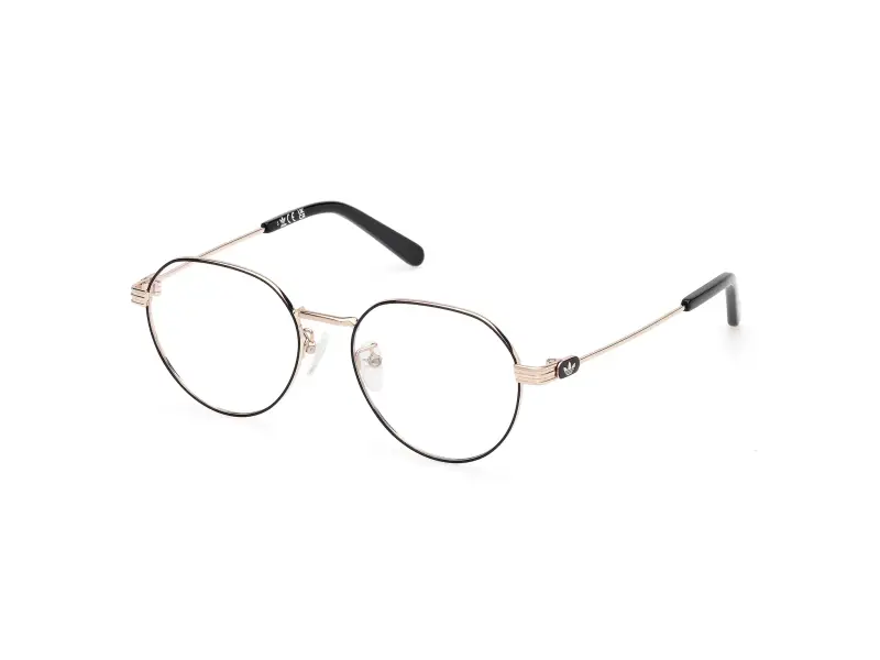 Unisex OR5122-H 028 Montature da vista Metallo Nero Rotonda Normale