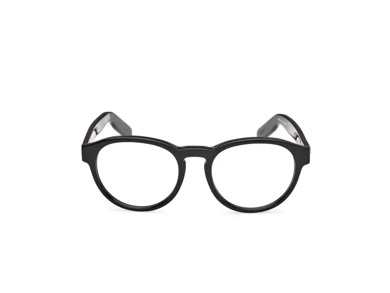 Unisex OR5126 001 Montature da vista Acetato Nero Rotonda Normale miniatura 2