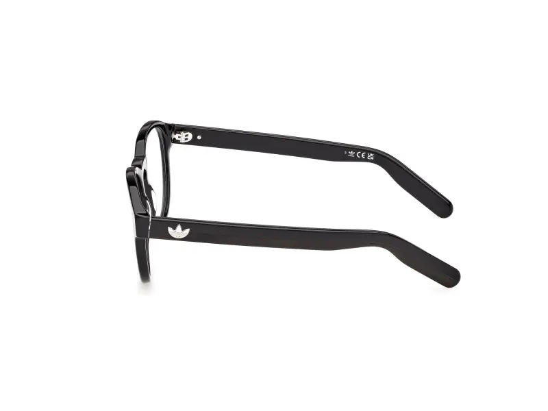 Unisex OR5126 001 Montature da vista Acetato Nero Rotonda Normale miniatura 3