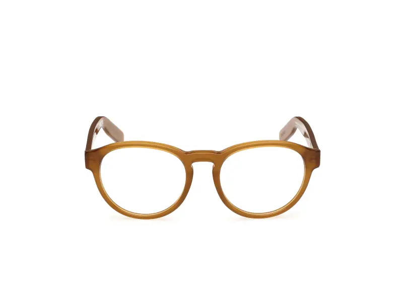 Unisex OR5126 042 Montature da vista Acetato Arancione Rotonda Normale miniatura 2