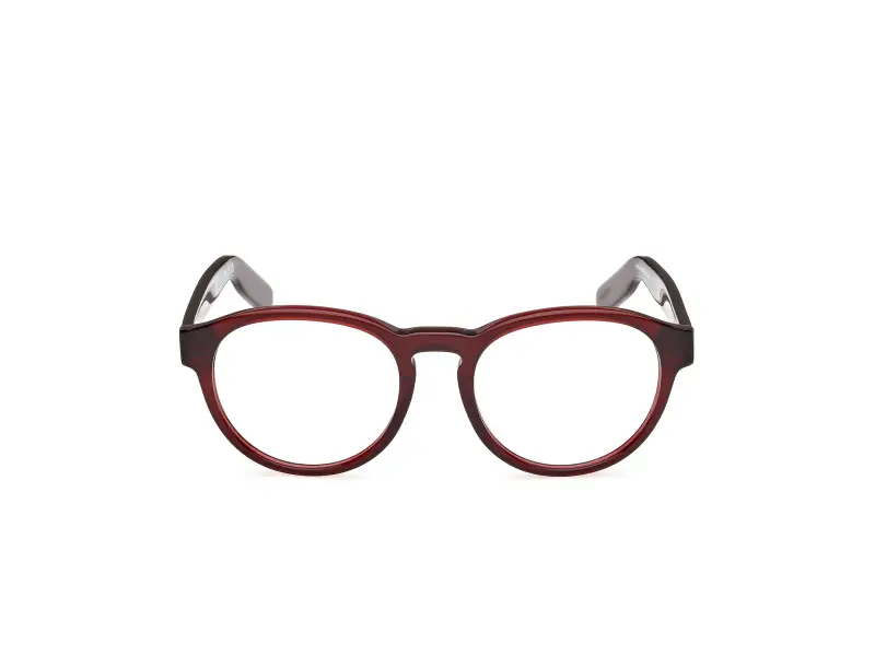 Unisex OR5126 066 Montature da vista Acetato Rosso Rotonda Normale miniatura 2