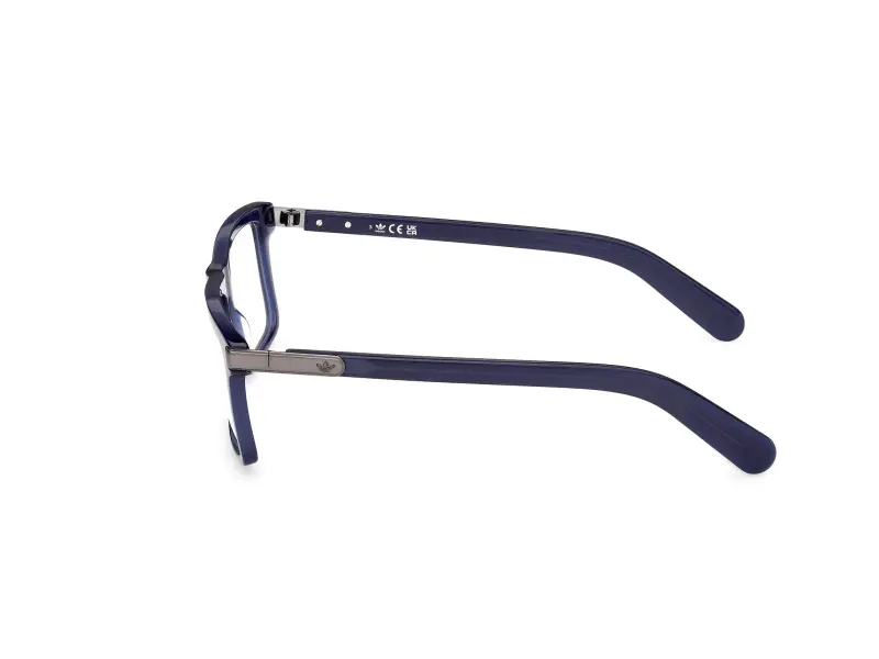 Unisex OR5128 090 Montature da vista Acetato Blu Squadrata Normale miniatura 3