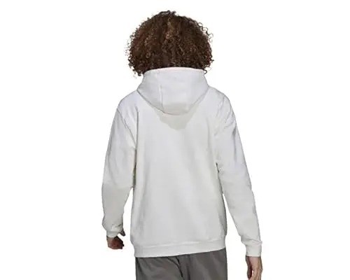 adidas Uomo Entrada 22 Sweat Hoodie, White / Black, XS miniatura 2
