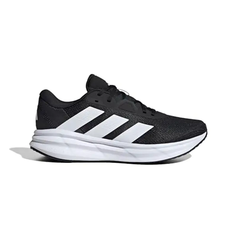adidas Uomo Galaxy 7 Running Shoes, Core Black/Cloud White/Carbon, 47 1/3 EU miniatura 3