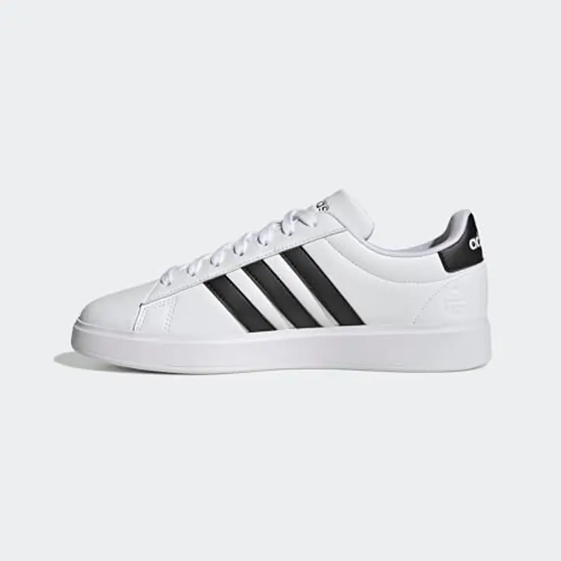 adidas Uomo Grand Court 2.0 Shoes, Cloud White Core Black Cloud White, 42 EU miniatura 3