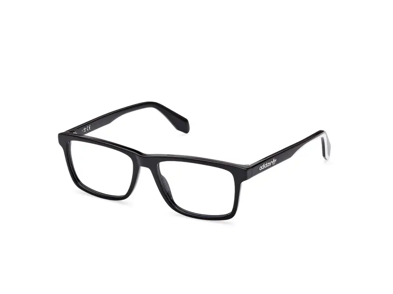 Adidas Uomo OR5044 1 Montature da vista Acetato Nero Squadrata Normale