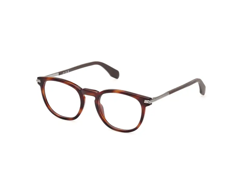 Adidas Uomo OR5083 52 Montature da vista Iniettato Havana  Rotonda Normale