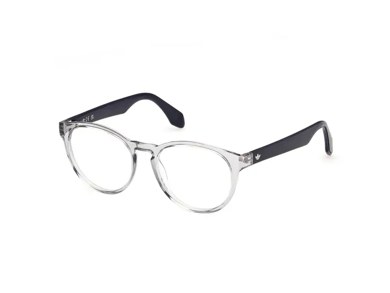 Adidas Uomo OR5094 20 Montature da vista Iniettato Grigio  Rotonda Normale