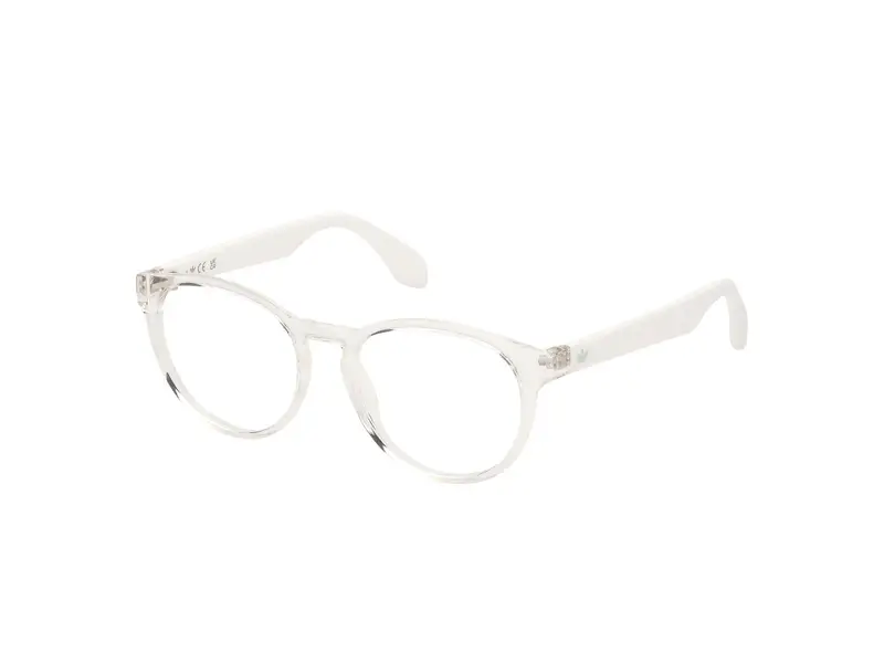 Adidas Uomo OR5094 26 Montature da vista Iniettato Trasparente  Rotonda Normale