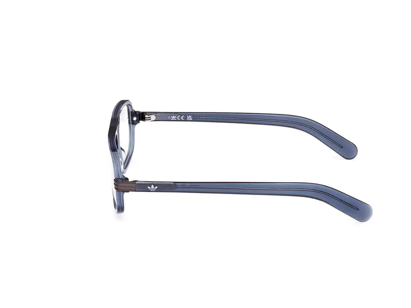 Adidas Uomo OR5105 92 Montature da vista Acetato Blu Geometrica Normale miniatura 2