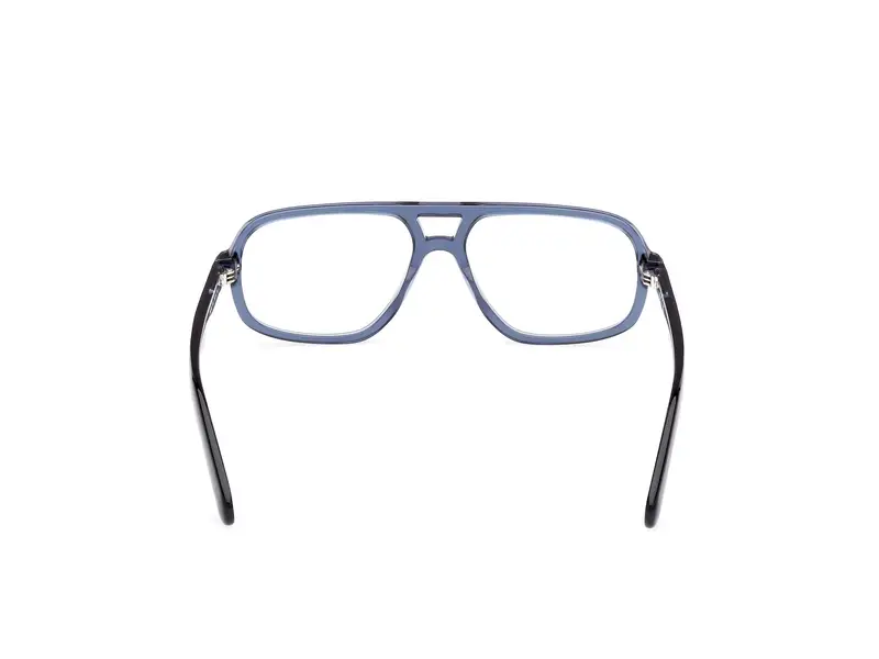 Adidas Uomo OR5105 92 Montature da vista Acetato Blu Geometrica Normale miniatura 3