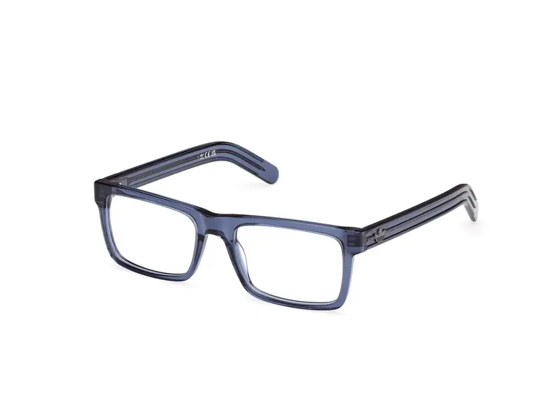 Adidas Uomo OR5107 92 Montature da vista Acetato Blu  Squadrata Normale