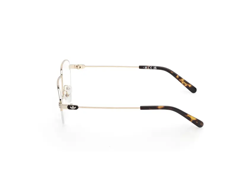 Uomo OR5116 032 Montature da vista Metallo Oro Rotonda Normale miniatura 3