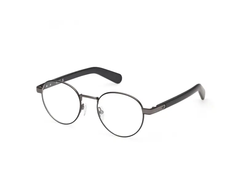 Uomo OR5132 005 Montature da vista Metallo Nero Rotonda Normale