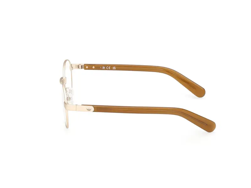 Uomo OR5132 032 Montature da vista Metallo Oro Rotonda Normale miniatura 3