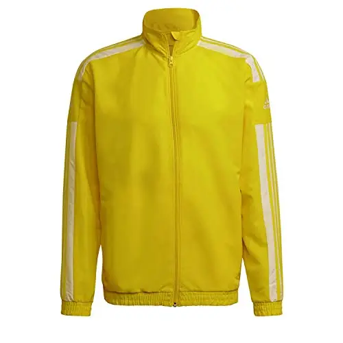 adidas Uomo Squadra 21 Presentation Jacket, Team Yellow/White, XXL