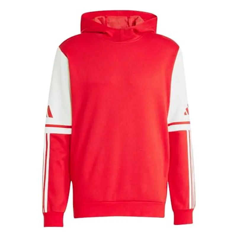adidas Uomo SQUADRA25 Sweat Hoody, Team Power Red 2/White, 3XL