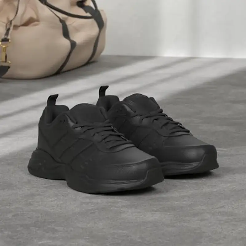 adidas Uomo Strutter Shoes, Core Black Core Black Grey Six, 44 2/3 EU miniatura 2