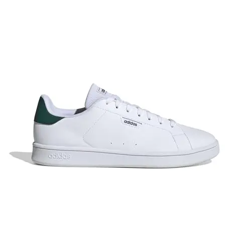 adidas Uomo Urban Court Shoes, Ftwr White/Ftwr White/Collegiate Green, 40 2/3 EU miniatura 2