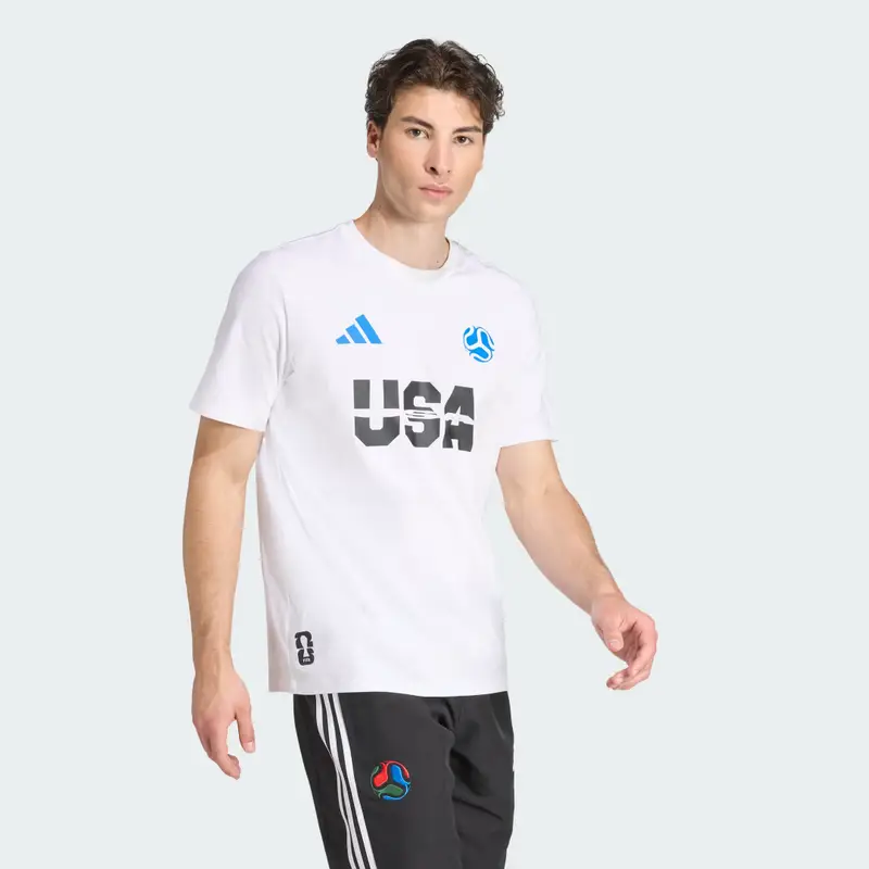 Adidas T-shirt Bianco 3186793 miniatura 3